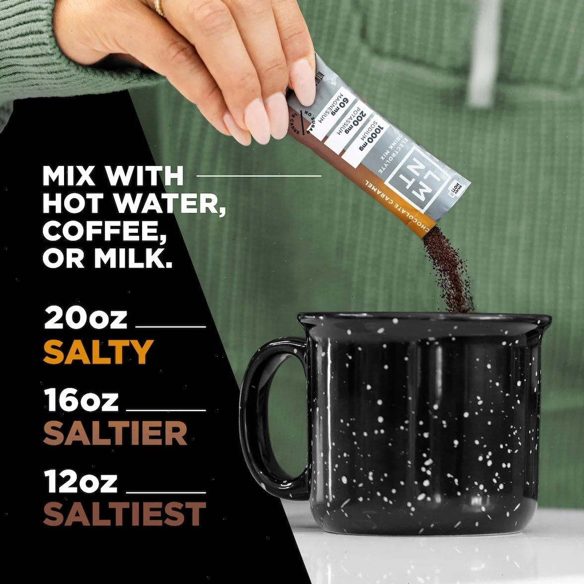 Chocolate Caramel - LMNT Zero-Sugar Electrolytes