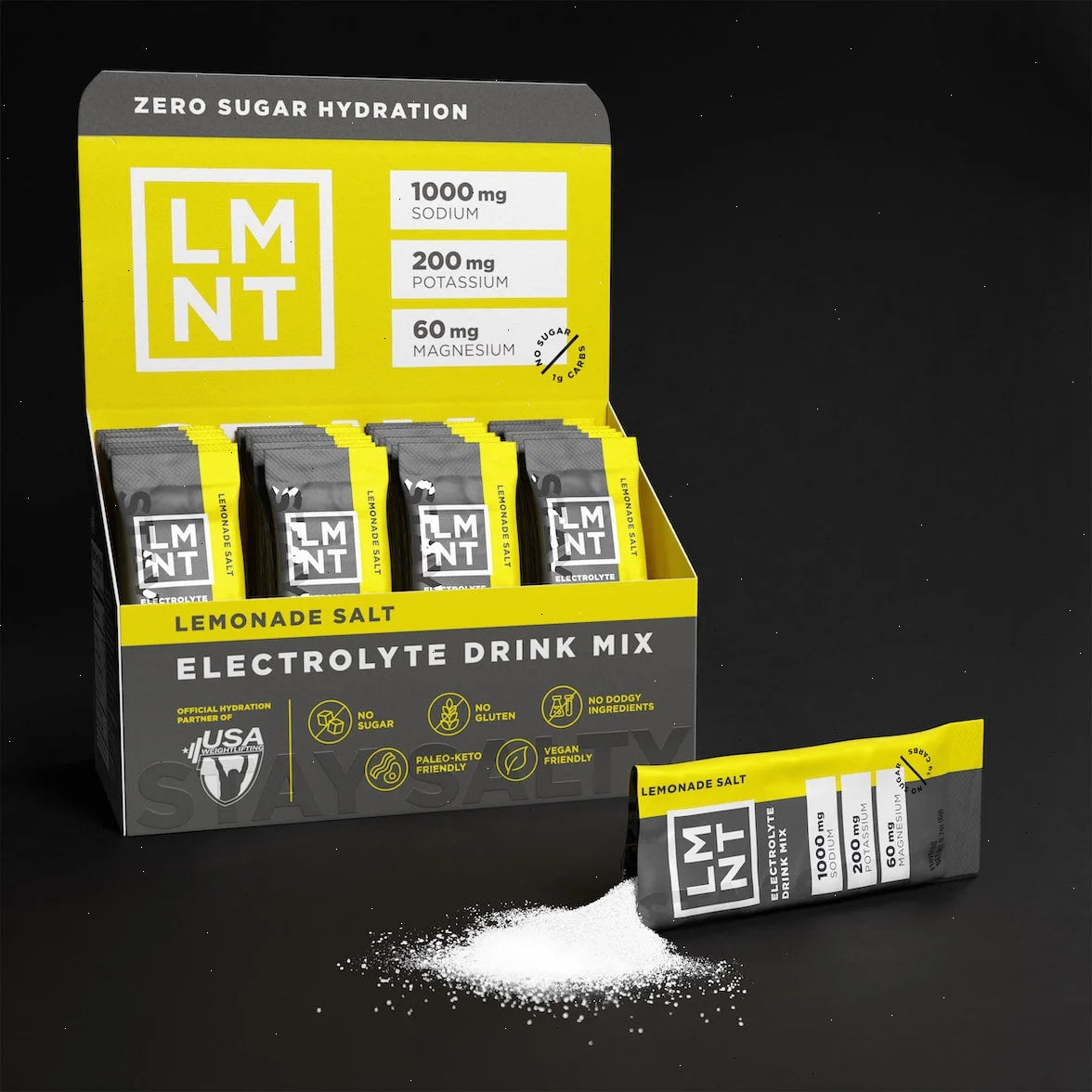 Lemonade Salt - LMNT Zero-Sugar Electrolytes